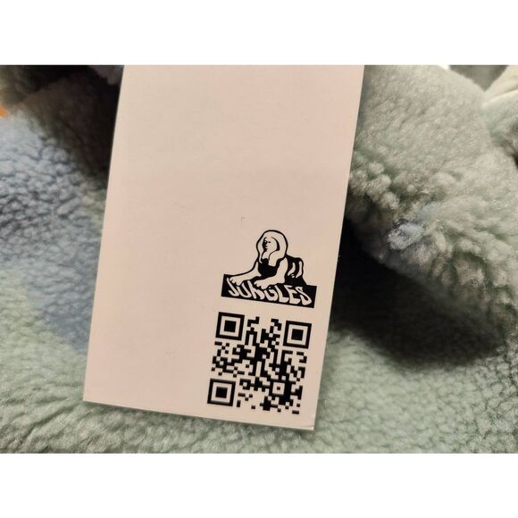 THE SHERPA DYED PATCH HOODIE BY JUNGLES WITH J FERG ART SIZE MEDIUM - Picture 5 of 14